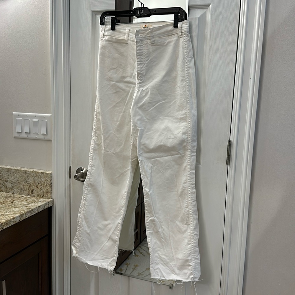 Marine Layer white Denim